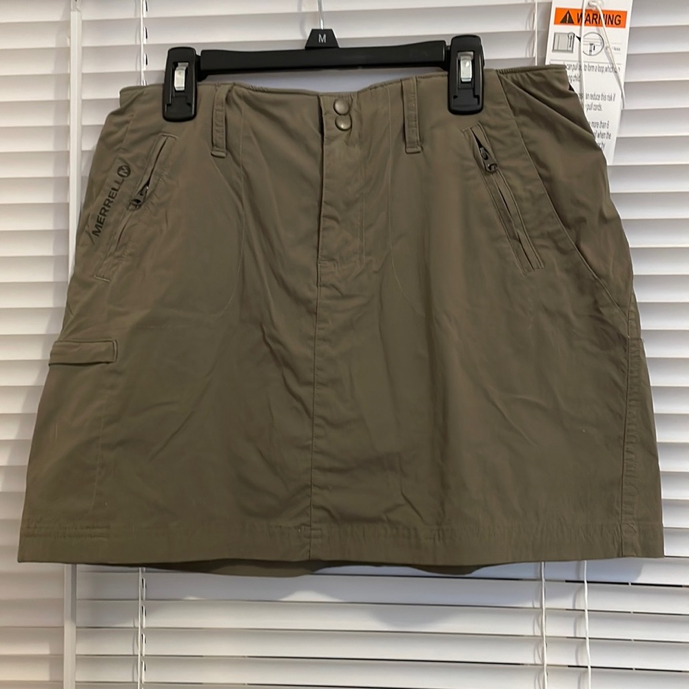Merrell Green Brown Hiking Skirt!